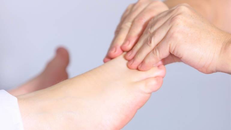 Fußreflexzonenmassage